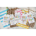 Christmas Festival Tag Present Custom Label Sticker Colorful Present Christmas Present Packaging Label Sticker for Your Business