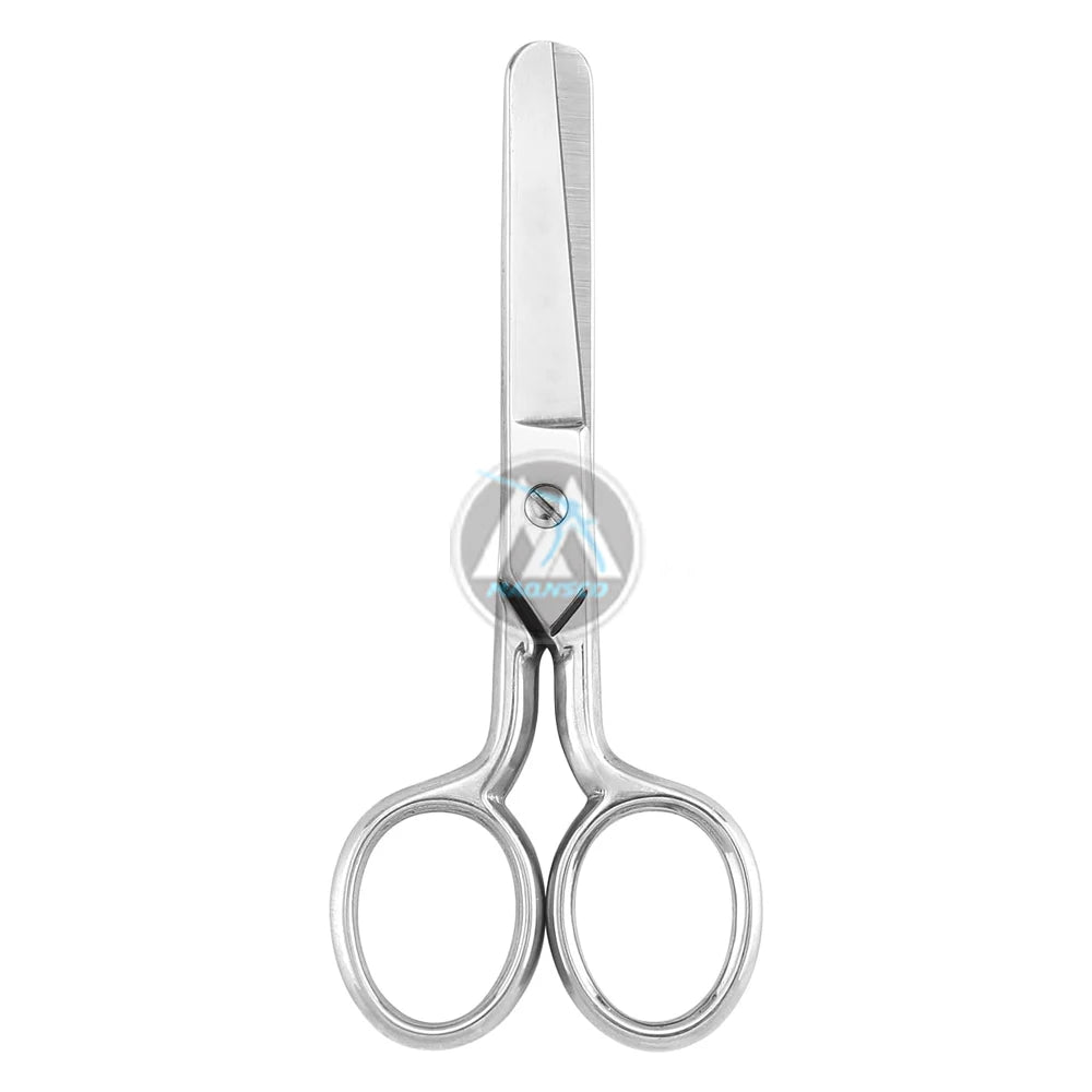 Best Quality Stainless Steel Round Tip Scissors Small Safety Sharp Makeup Tool for Women and Men