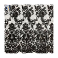 Hot Sale China Wholesale Heavy Flower Embroidery Fabric Water Soluble Tulle Double Lace Cotton Fabric