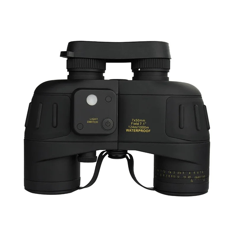 Factory Direct Sales of 10x50 High-definition Compass Infrared Rangefinder Waterproof Binoculars
