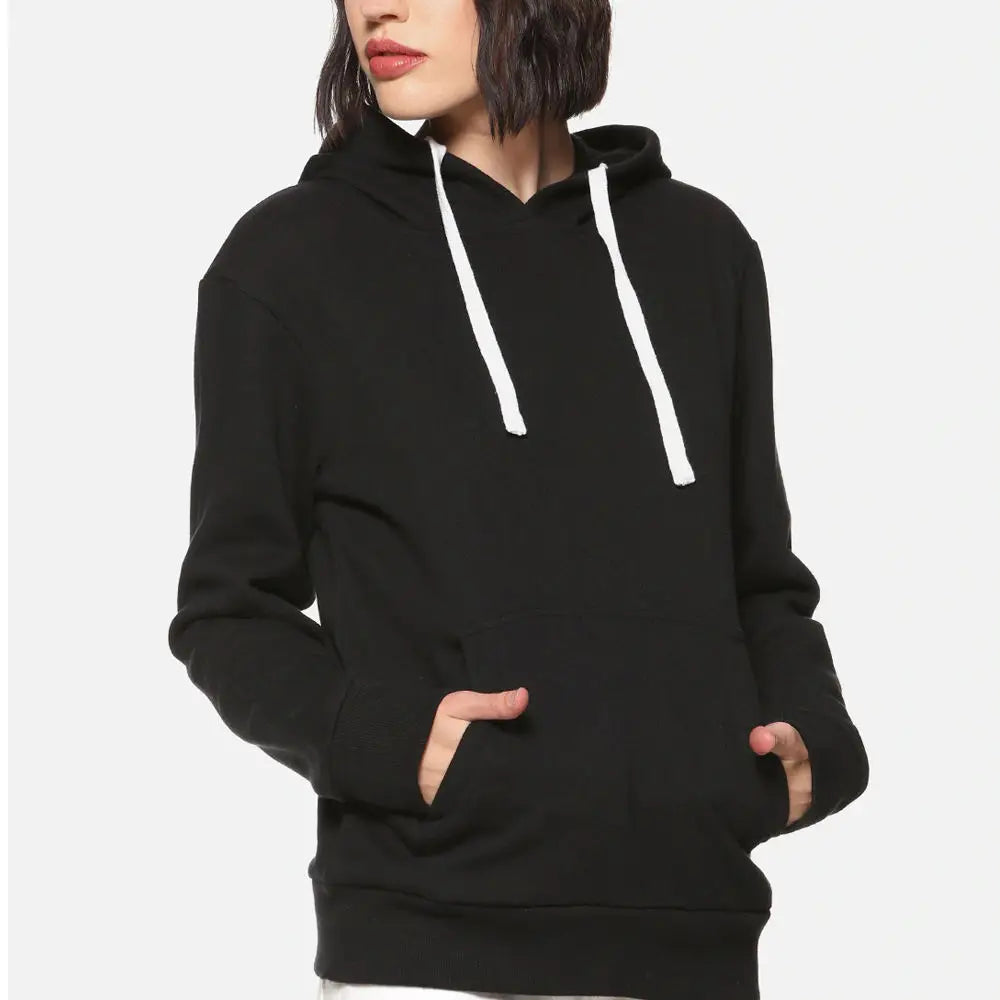 Women's Hoodies Casual Plus Size Thick Cat Ear Color Block Long Sleeve Zip-up Hoodie Sweatshirt Customizable