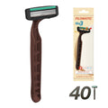 Pack of 40 Filomatic "FILO3" razor blades in various colors