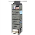 Fashion Design Closet Women Bags Organizer for Clothes With Five Durable Drawers
