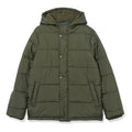2025 Fashionable Unisex Waterproof Hooded Moisture-Wicking Polyester Puffer Jacket for Plus Size Men's Down Coats