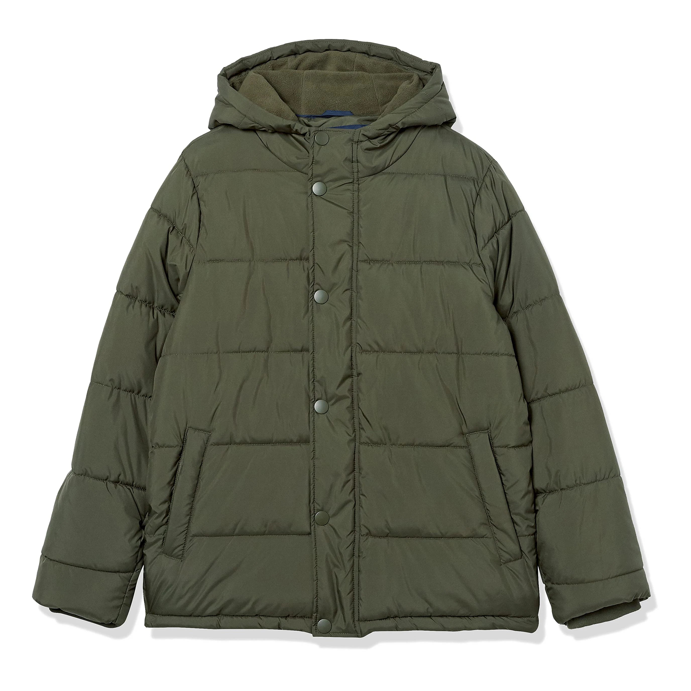2025 Fashionable Unisex Waterproof Hooded Moisture-Wicking Polyester Puffer Jacket for Plus Size Men's Down Coats