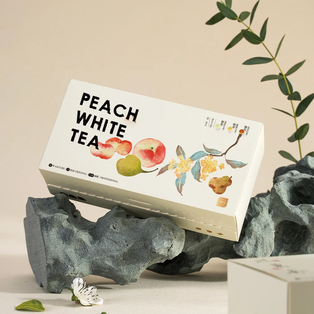 Tianhui Macnufactur Foldable Paper Gift Boxes Printing Custom Zipper Opening Paper Box Tea Packaging Gift Custom