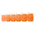 Wholesale Light Luxury Row No Punching Six Row Kitchen Bathroom Paste Multi-function Door Back Hook Wall Hook