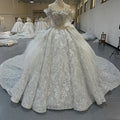 Jancember MN251 Shiny Tassel Off Shoulder Bridal Wedding Women's Dresses