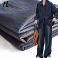 Lot Stock Rolls of Plain Jean Denim Fabric High Quality for Jean Pants Coat