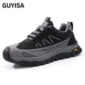 GUYISA Safety Shoes European Standard Steel Toe Microfiber Upper Comfortable Safety Shoes MegaBDM