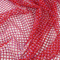 N001150cm Bling Crystal Mesh Fabric With Rhinestones Elastic Crystal Glass Rhinestone Net Mesh