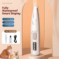 Portable Plastic Pet Hair Trimmer Shaver Eco-Friendly Waterproof LED Light Rechargeable Battery-Powered Lightweight Safe MegaBDM