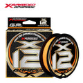 New YGK-X12 150M 350M 550M Multifilament PE Braided Fishing Line Salt Water Freshwater Fishing Tackle Floating Buoyancy for Lake