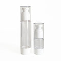 5ml 10ml 15ml 30ml 50ml 80ml 100ml 120ml Plastic clear Airless Lotion Pump Bottle With Pump for Face Masks and Creams