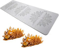 3-hole Tacos Silicone Lace Mat Hollow Leaf Candy Mold Cake Decoration Template Sugar Craft Impression Edible Cake Decoration