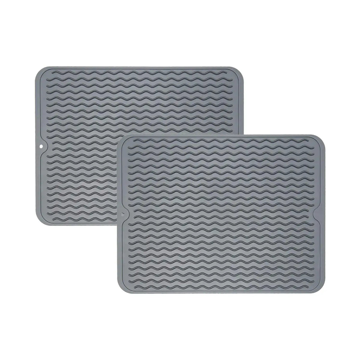 Dish Drying Mats for Kitchen Counter Silicone Dish Drying Mat Heat Resistant Mat