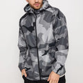 Men Waterproof Jackets Outdoor Windbreaker Hooded Coats Custom Zip up Sports Running Jacket Lightweight