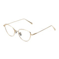 Custom Logo Retro Classic Cat Eye Blue Light Glasses Fashion Women's Metal Frame Eyewear Diamond Face Shape Match