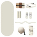Custom Logo Pilates Accessoires Silicone Dumbbells Beam Ankle Weights Pilates Sokken Chocolate Beige Kit De Pilates