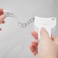 Best Digital Laser Retractable PVC Tape Measure with Adhesive Sticker Durable Acrylic Adhesive for Waist and Chest Measurements