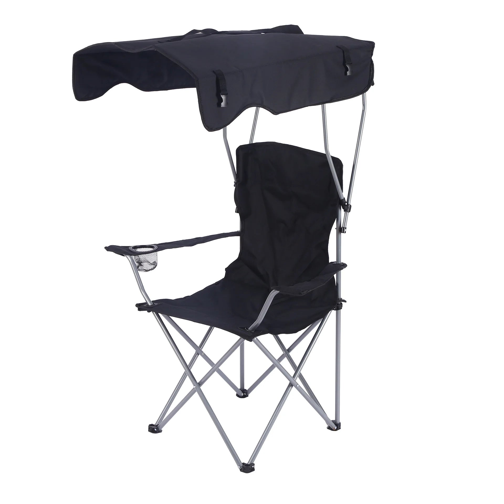 Portable Camping Chair With Canopy Folding Chair With Canopy Durable Oxford Canopy Chair for Camping Beach Picnics Fishing