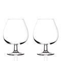 Set of 2 brandy glasses 670ml crystal BARWARE MasterPRO