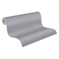 Made in Germany - Luxury Wallpaper rolls Plain Colour Grey Non Woven Contract Wallpaper Solid Colour - 1005 x 053 m