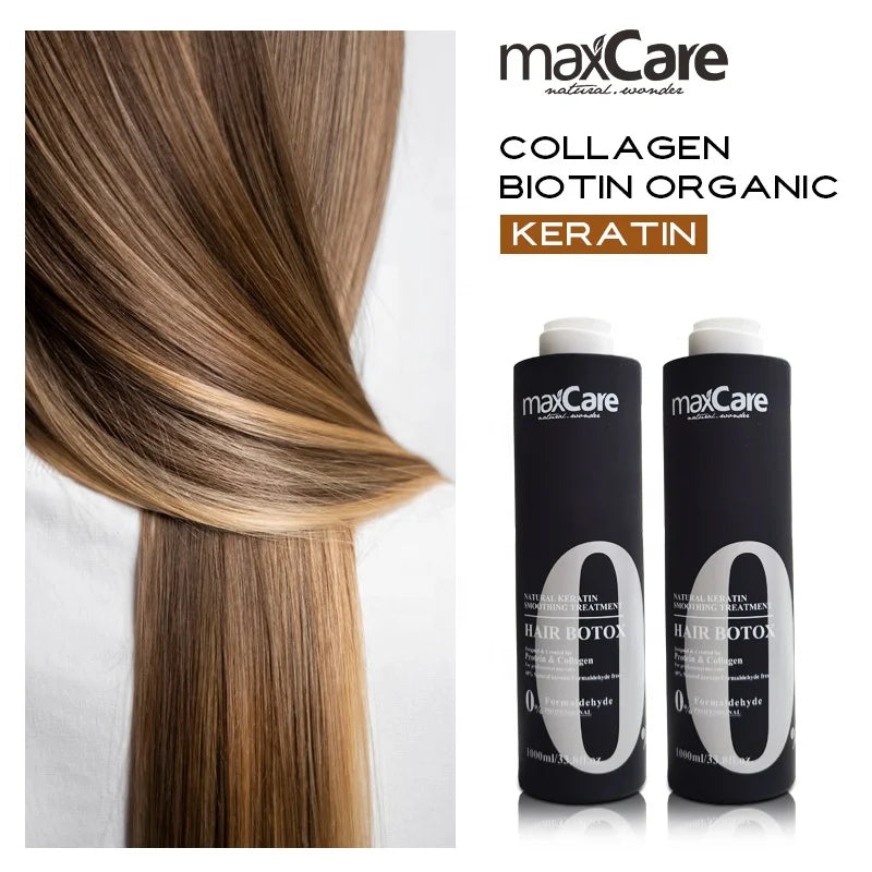 Private Label Organic Nourishing Hair Smoothing Keratin Cream Treatment for Straightening No Formaldehyde 1000ml