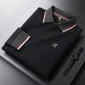 Hot Sell Men Polo Shirts Cottton PolyesterDurable Wear-resistant Breathable Long Sleeve Custom logo Fit Polo Shirts Men