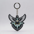 Wholesale Customized PVC Carabiner Key Chain Cartoon 3D Eco-Friendly Durable Waterproof Promotional National Day Activity