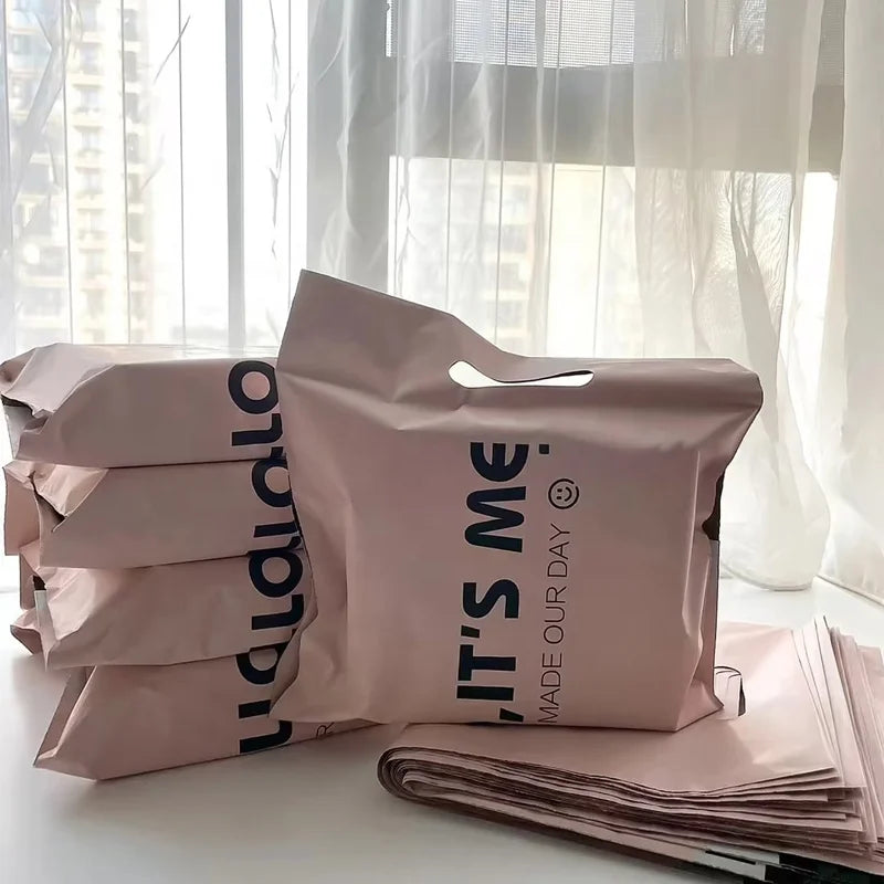 E-commerce Biodegradable Polymailer Bag Tape Adhesive Courier Bag Express Poly Mailers Mailing Bags for Clothing