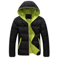 Custom Men Stand Collar Winter Puffer Jacket 90% Duck Waterproof Moisture-Wicking Warm Hood Breathable Quilted Design Plus Size