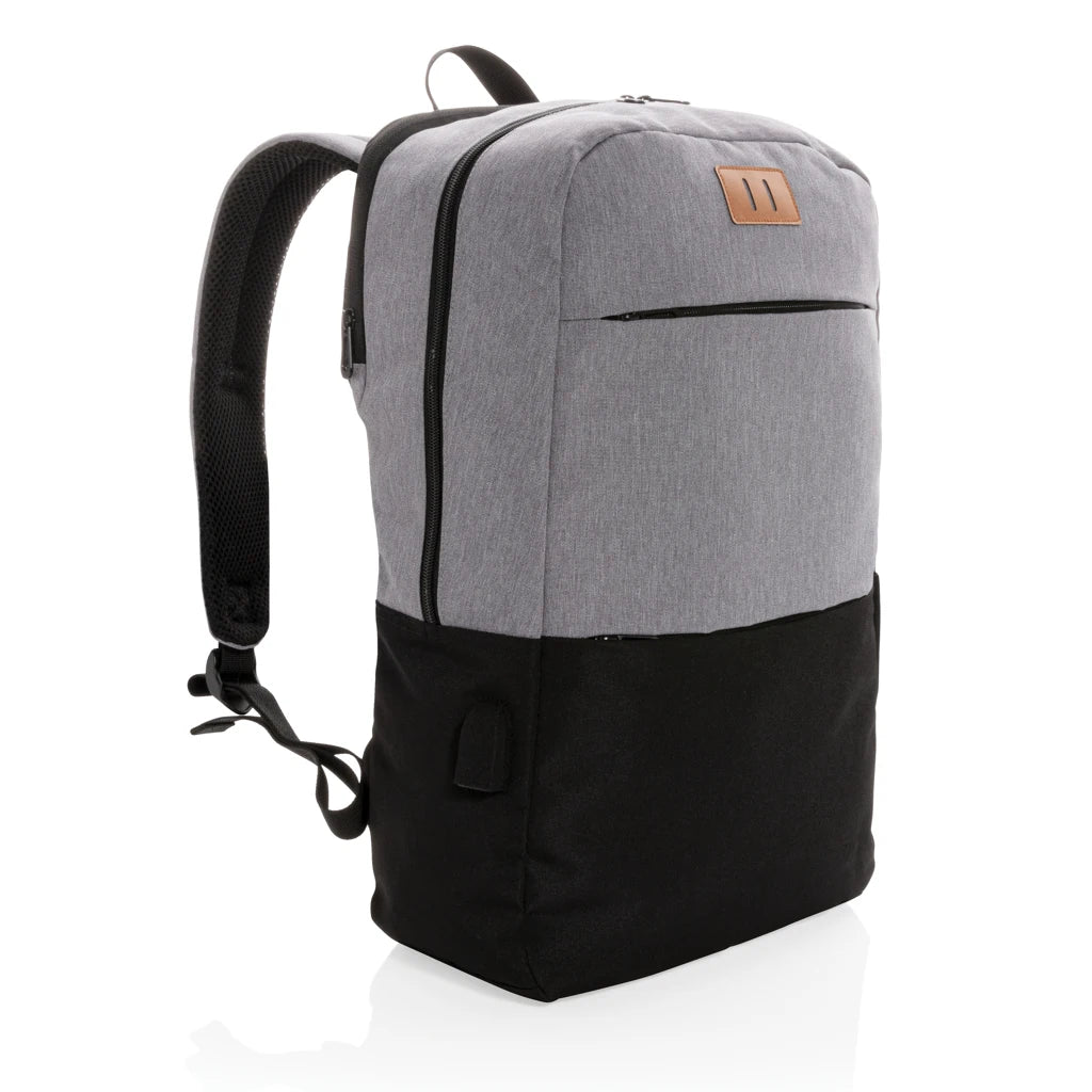 15.6 Inch Portable Laptop Backpack with USB and RFID Access Convenient Travel and Security Features