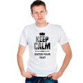 Men's Casual 100% Cotton Pure White O-Neck T-Shirt Custom Logo Printed 150 Gsm Knitted Short Sleeve Daily Wear MOQ 100 Pcs
