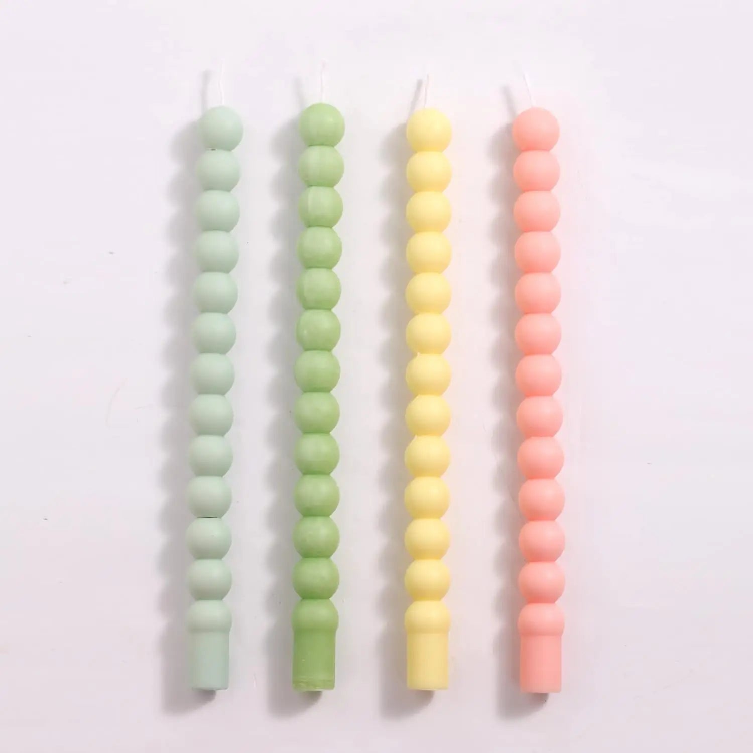 3D Candle Making Molds  DIY Long Bead-pull  Silicone Candle Molds Spiral Conical Mold Tools
