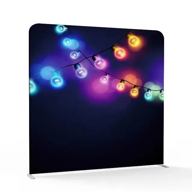 8ft Tension Fabric Pillow case Photo Booth Backdrop Photography Stand