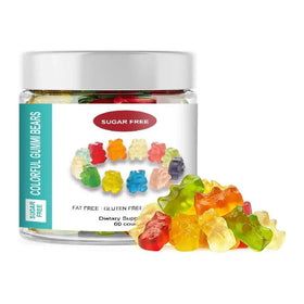 Private Label Sugar free Various Flavor Bears Customized Formula Candy Gummy