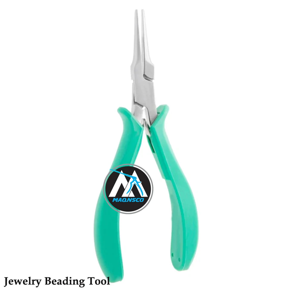 Needle Nose Pliers 5" Jewelry Beading Tool Micro Precision Smooth Jaw Small Handcraft & Repair Pliers