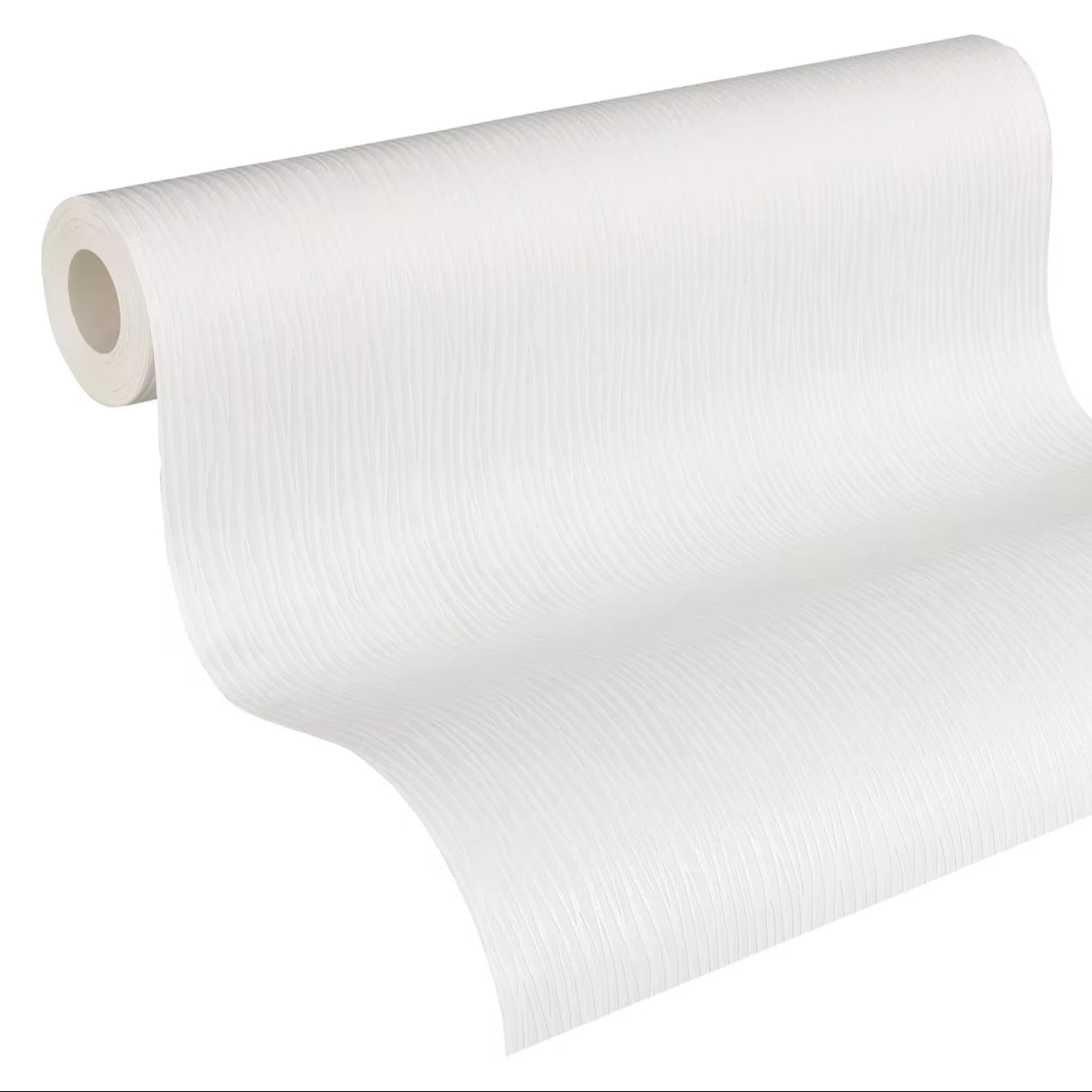 Made in Germany - Coatable Wallpaper rolls Plain Colour Paintable White Non Woven Vinyl Wallpaper for painting - 1005 x 053 m