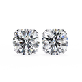 IGI Certified Vintage Style 2.57CT Lab Grown Diamond Alloy Earring 14K/18K Rose Gold Four Claws Classic Design