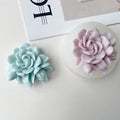 OEM Wholesale 3D Various Flower Designs Silicone Candle Molds Peony Rose Lotus Flower Soap Making