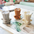 Ancient Greek Pillar Wax Silicone Mould Church Home Living Ornaments Retro Roman Column Candle Molds MegaBDM