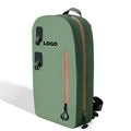 Waterproof Outdoor Fishing Gear Bag for Rod Reel Adjustable Crossbody Shoulder Sling Bag Reel Pouch 8.5L Two-layer Unisex Stock