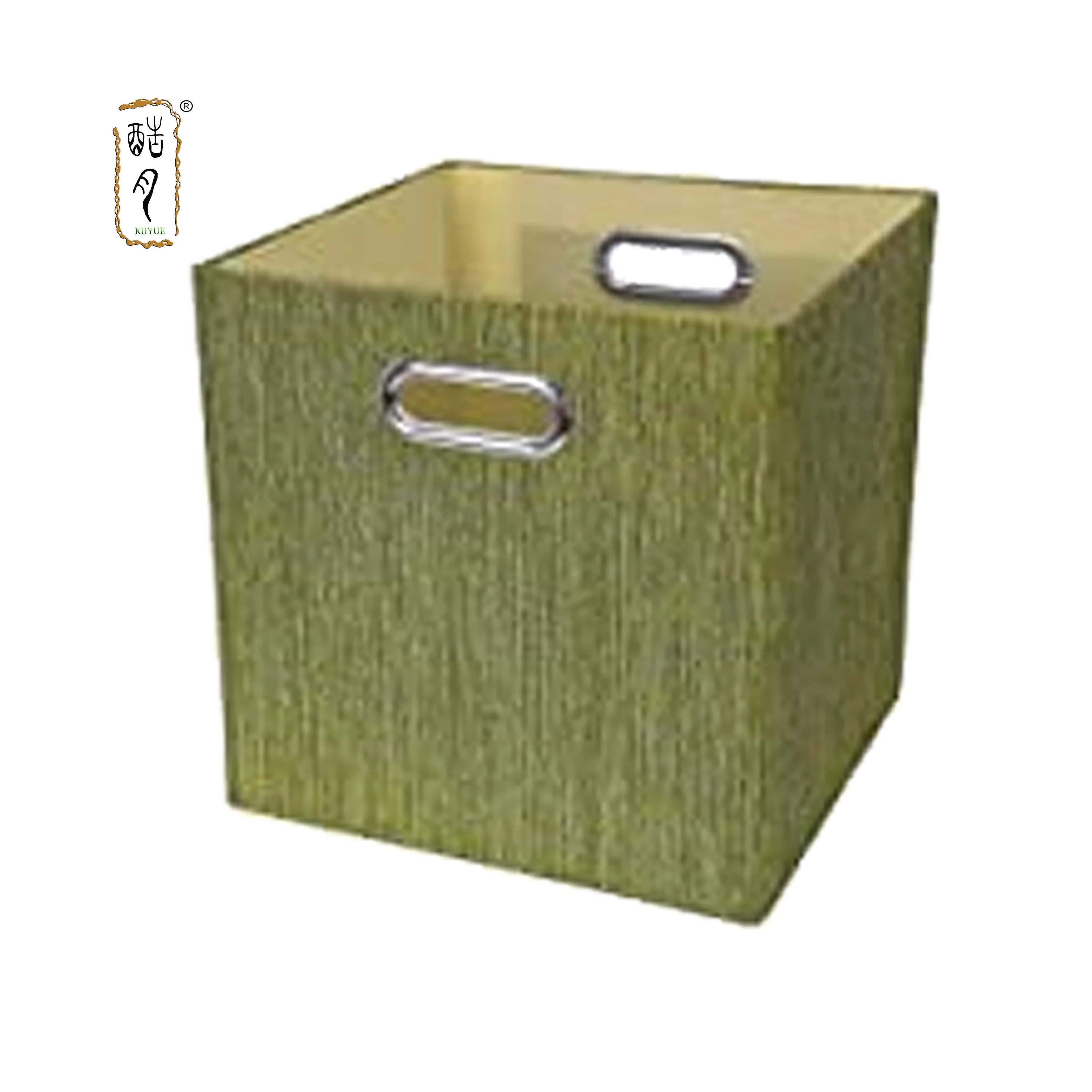Posprica Thicker Fabric Storage Cubes Collapsible Storage Baskets for Organization Storage Baskets for Shelf Cabinet Boxes