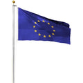Custom Print 100D 110gsm Polyester National Flag 3x5ft European Flags
