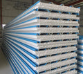Acoustic EPS Sandwich Industrial Steel Structure 980mm Width Class B1 Fire Performance FM Certified Water Resistant Roof 5+ Year