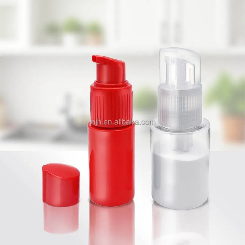 60ml 80ml 120ml Powder Texture Dust Dry Shampoo Powder Pump Sprayer Bottle