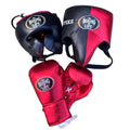 Customizable No Boxing No Life Boxing Gloves-High Quality Cowhide Leather Thick 4-Layer Padding Lace-Up Closure Hand Grips