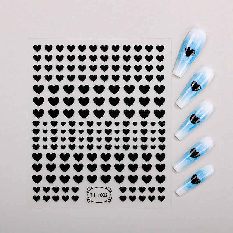 New Style Factory Price Environmentally Friendly Non-toxic Support Customized Exquisite Nail Decals