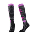 Men Women's Compression Autumn Ski Stockings Breathable Knee-Length Thickened Thermal Knitted Geometric Pattern for Outdoor